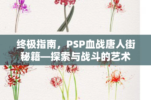PSP血战唐人街秘籍图片