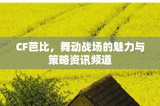 舞动战场的魅力与策略资讯频道图片