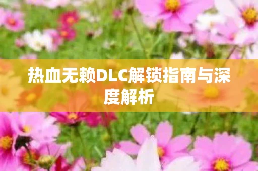 热血无赖DLC解锁指南与深度解析图片