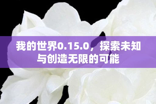 探索未知与创造无限的可能图片