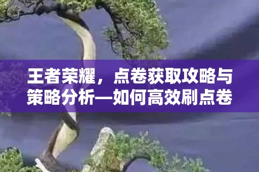 点卷获取攻略与策略分析图片