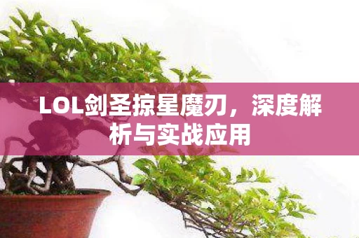 LOL剑圣掠星魔刃图片