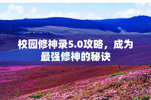 成为最强修神的秘诀图片