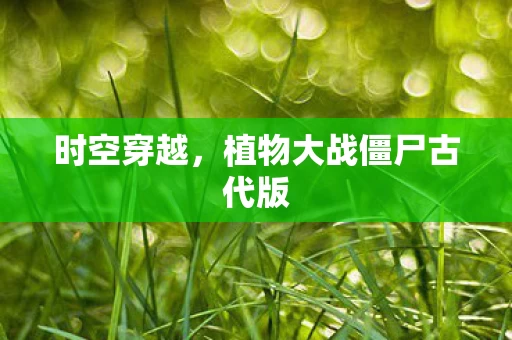 植物大战僵尸古代版图片