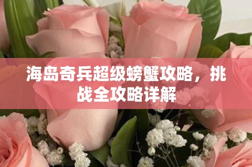 海岛奇兵超级螃蟹攻略图片