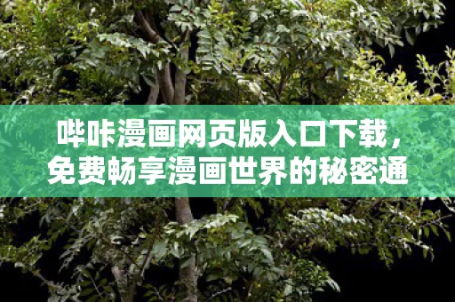 免费畅享漫画世界的秘密通道图片