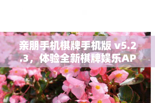 体验全新棋牌娱乐APP的魅力图片