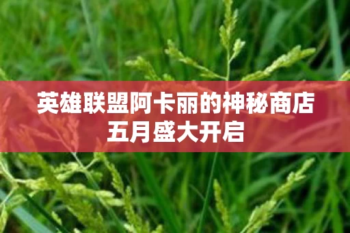 英雄联盟阿卡丽的神秘商店五月盛大开启图片
