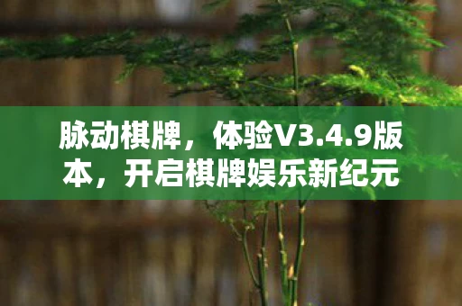 开启棋牌娱乐新纪元图片