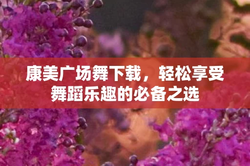 轻松享受舞蹈乐趣的必备之选图片